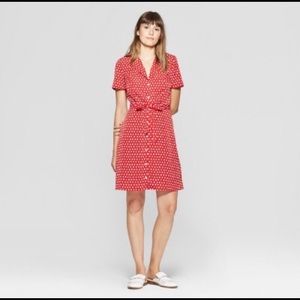 Polka-dot dress w/ POCKETS